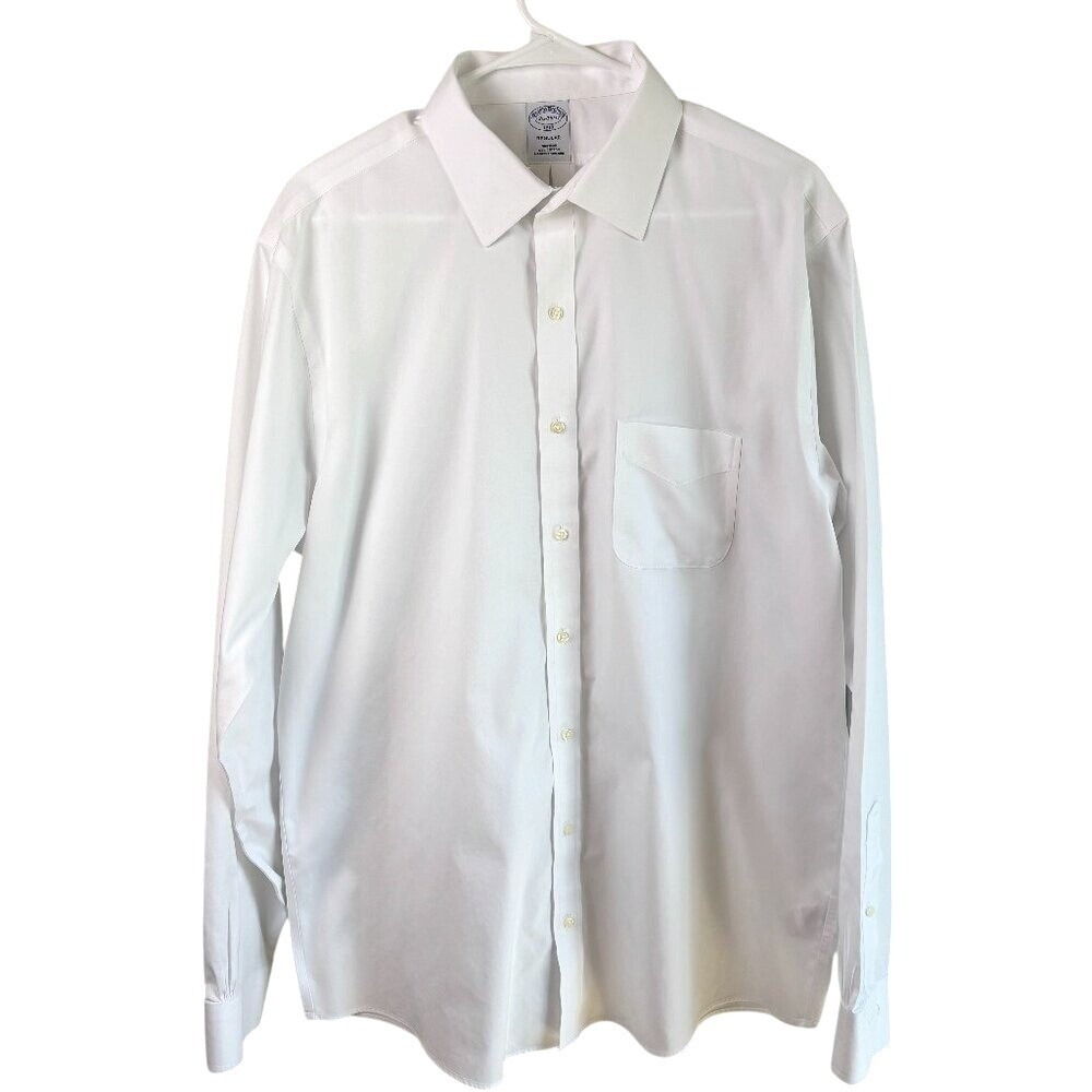 Brooks Brothers White Men’s Dress Shirt